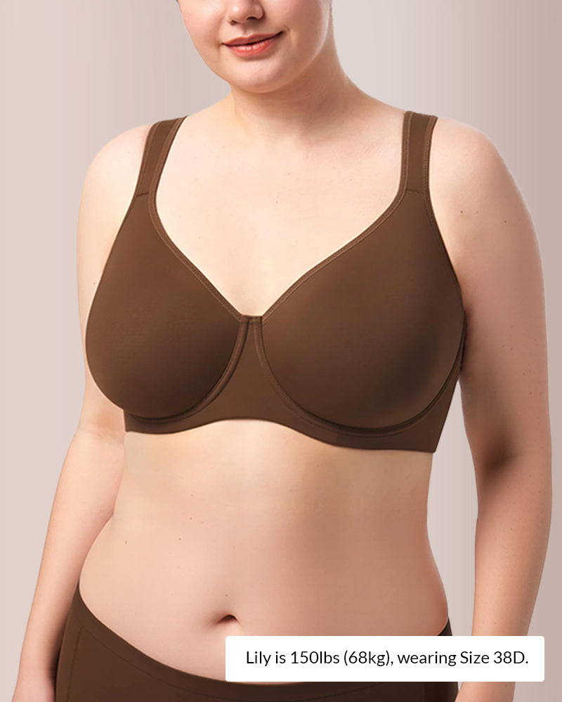 Soft Full Coverage Unlined Minimizer Bra