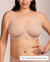 Soft Full Coverage Unlined Minimizer Bra