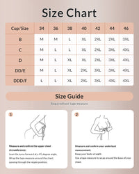 Sujetador sin aros con escote en V profundo