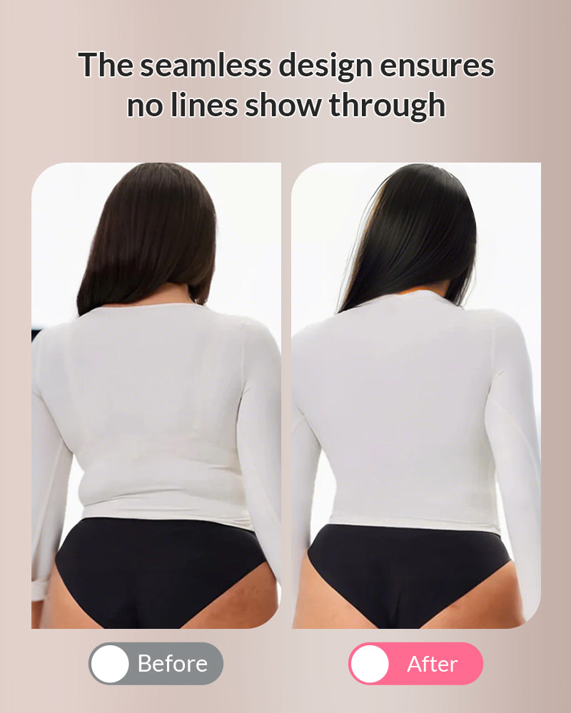 Sujetador sin aros con escote en V profundo