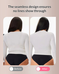 Sujetador sin aros con escote en V profundo