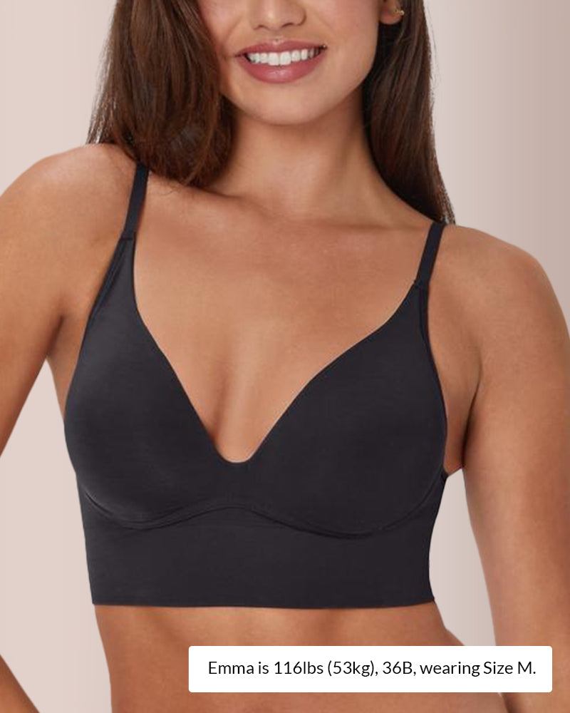 Deep V Wireless Lift Bra