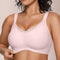 V-Neck Mesh Crossover Bra