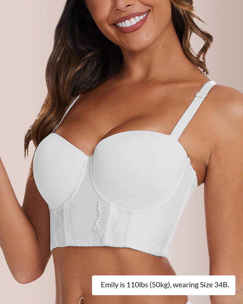 The Low Back Strapless Bra