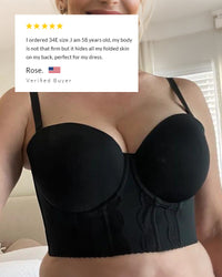 The Low Back Strapless Bra