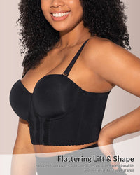 The Low Back Strapless Bra