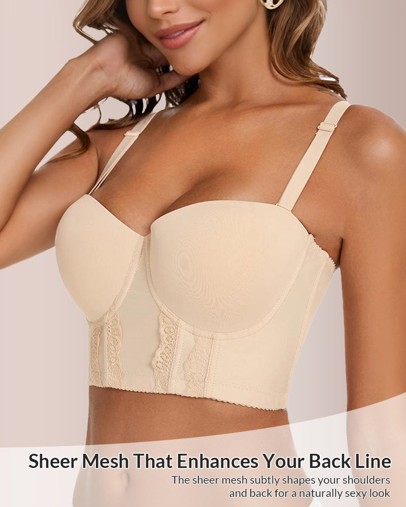 The Low Back Strapless Bra