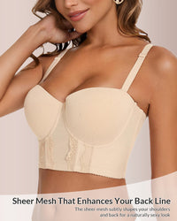 The Low Back Strapless Bra
