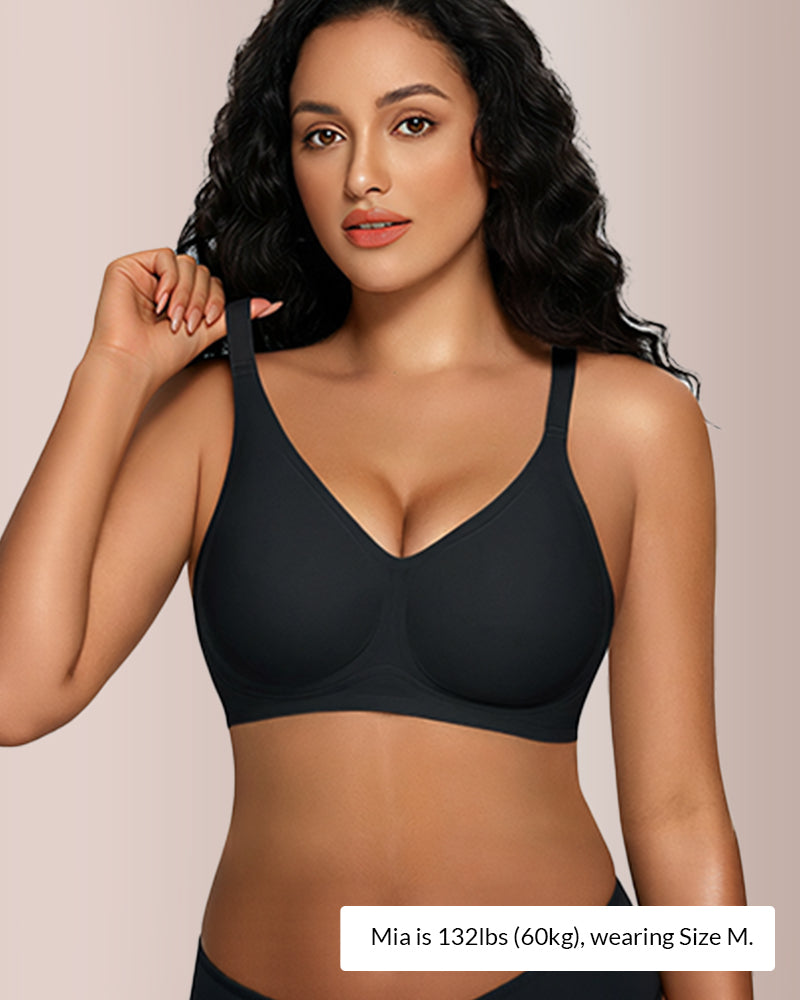 Seamless Soft Comfort Jelly Strip Wireless Bra
