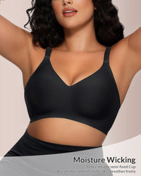 Seamless Soft Comfort Jelly Strip Wireless Bra