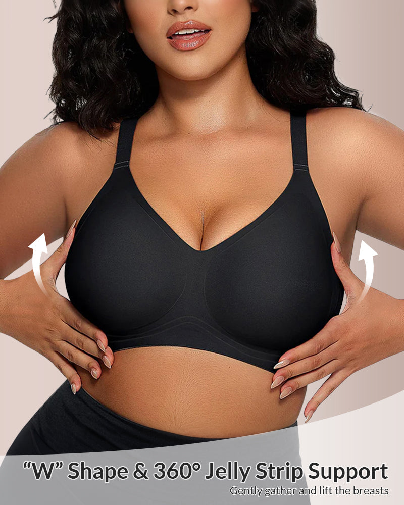 Seamless Soft Comfort Jelly Strip Wireless Bra