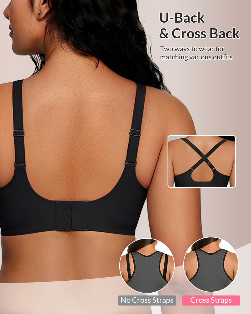 Seamless Soft Comfort Jelly Strip Wireless Bra
