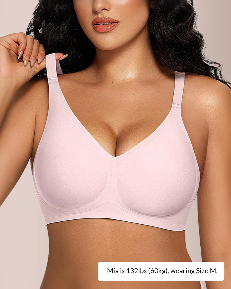 Seamless Soft Comfort Jelly Strip Wireless Bra