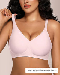 Seamless Soft Comfort Jelly Strip Wireless Bra