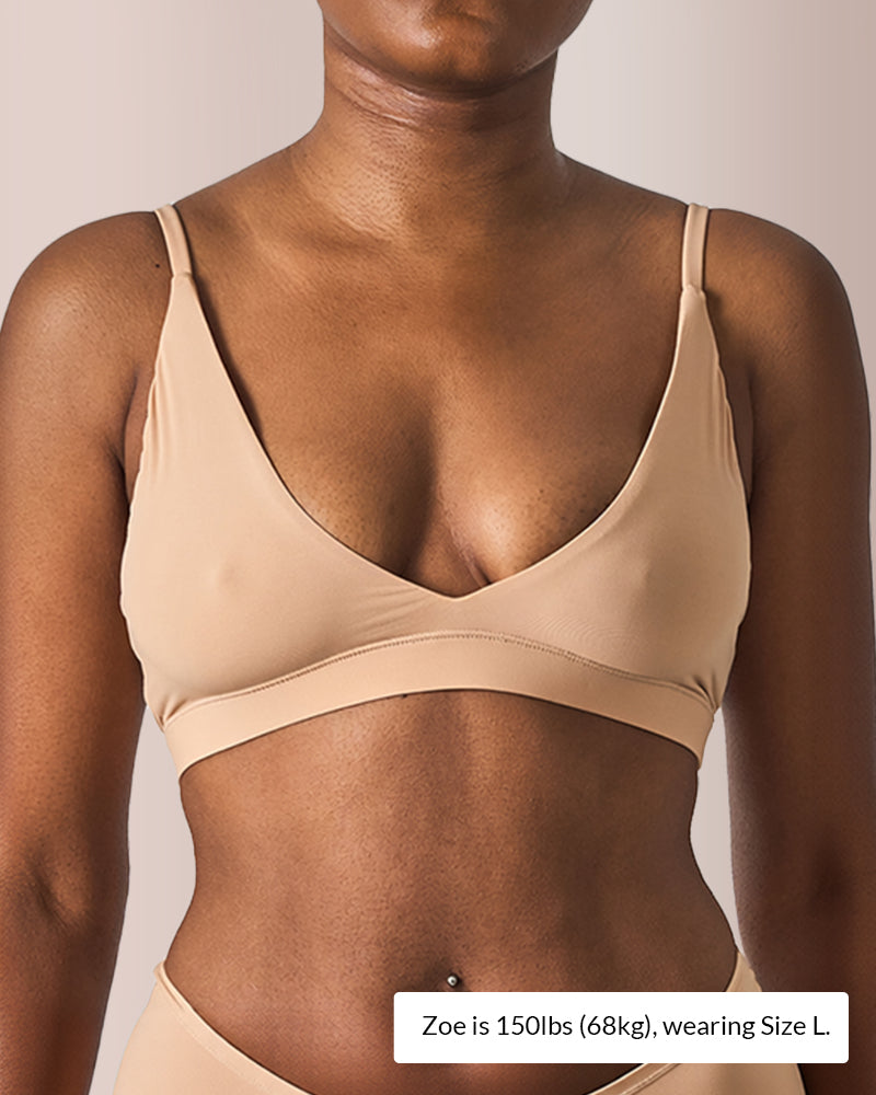 Triangle Backless Yoga Bralette