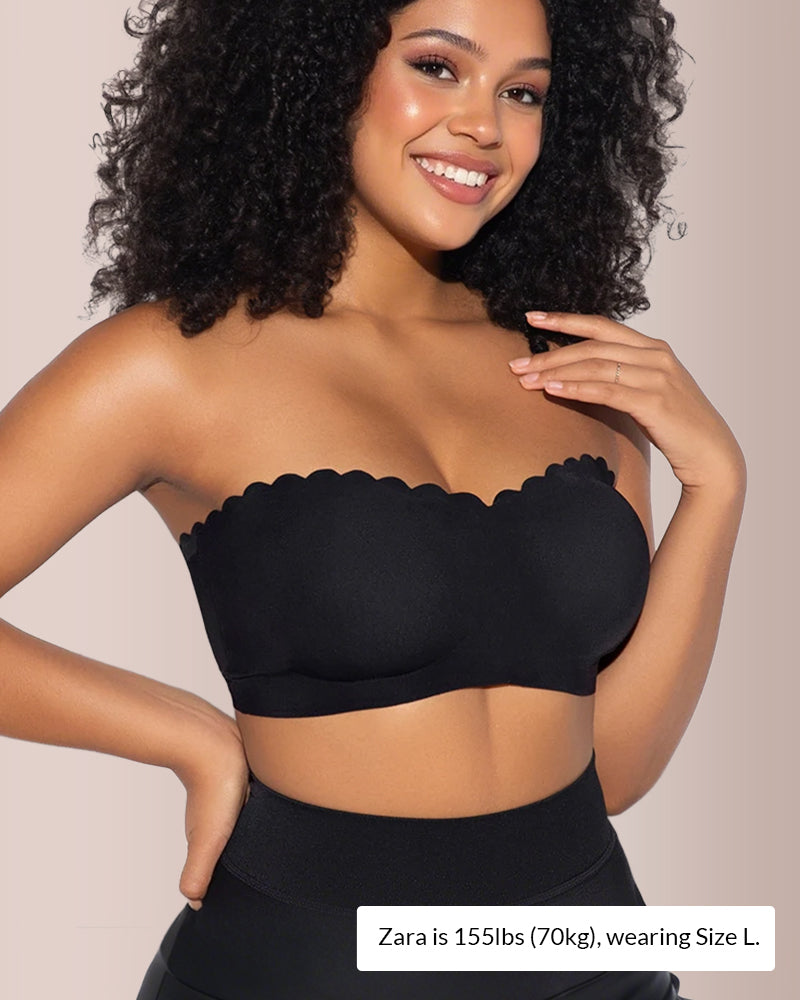 The Flawless Lift Front-Closure Strapless Bandeau Bra