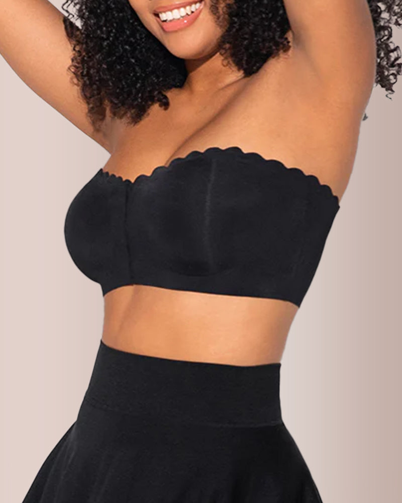The Flawless Lift Front-Closure Strapless Bandeau Bra