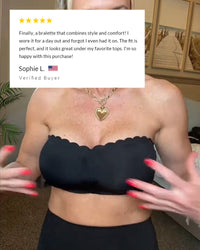 The Flawless Lift Front-Closure Strapless Bandeau Bra