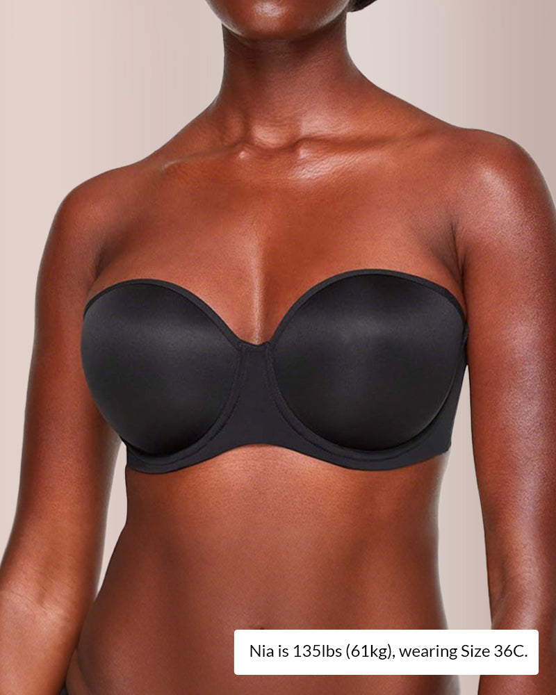 Classic Underwire Strapless Bra - High Support