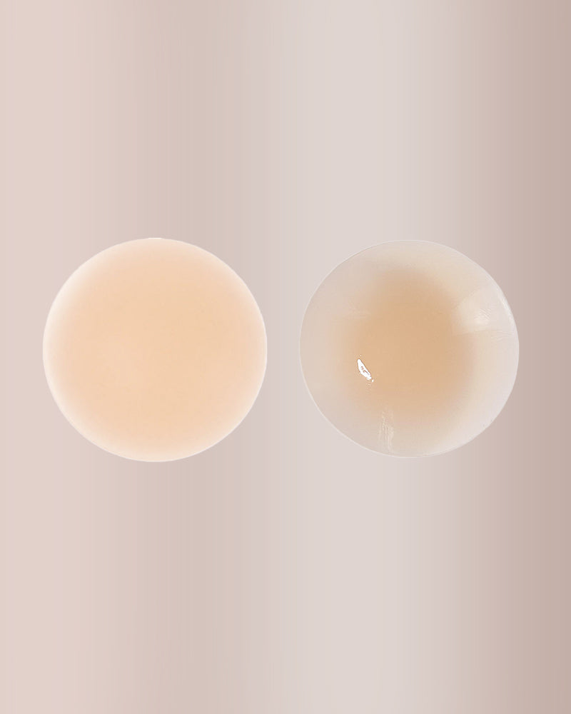 Invisible silicone nipple covers – reusable & hypoallergenic.