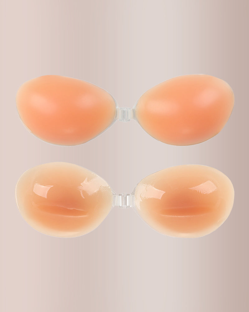 Seamless Invisible Silicone Push-Up Sticky Bra
