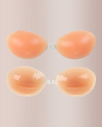Seamless Invisible Silicone Push-Up Sticky Bra