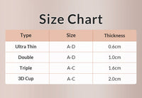Seamless Invisible Silicone Push-Up Sticky Bra