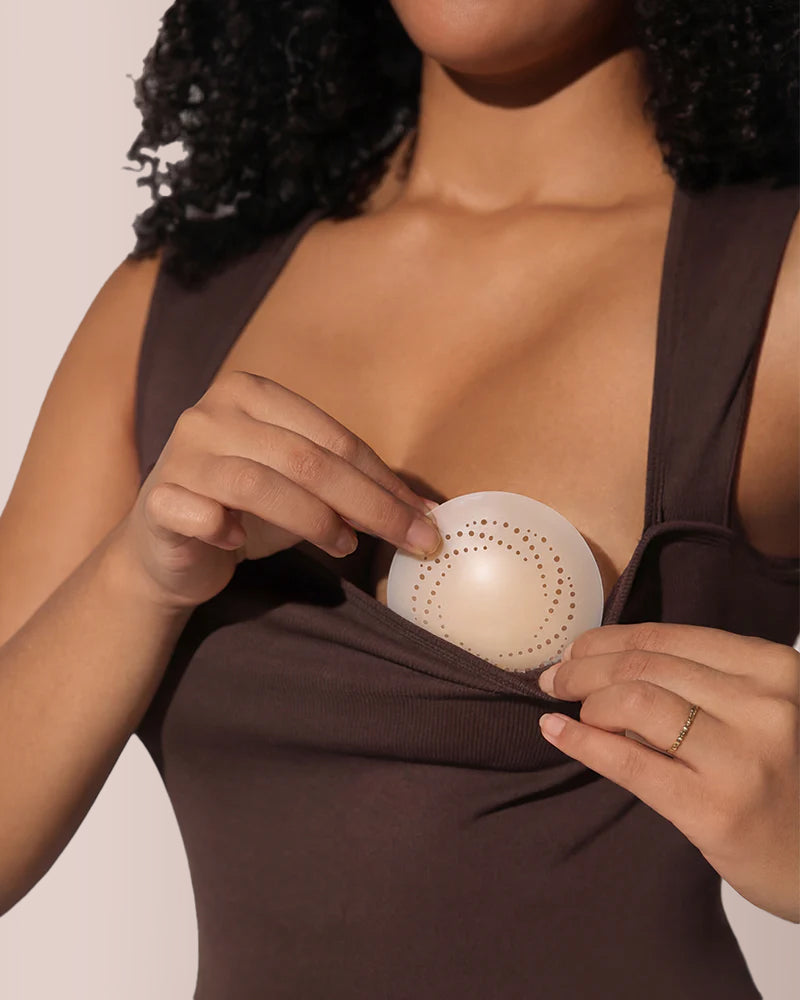 Breathable Spiral Silicone Nipple Covers - Ultra-Thin & Invisible