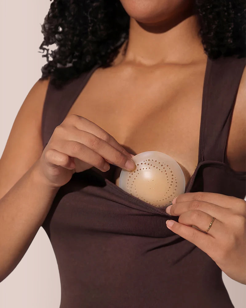 Breathable Spiral Silicone Nipple Covers - Ultra-Thin & Invisible