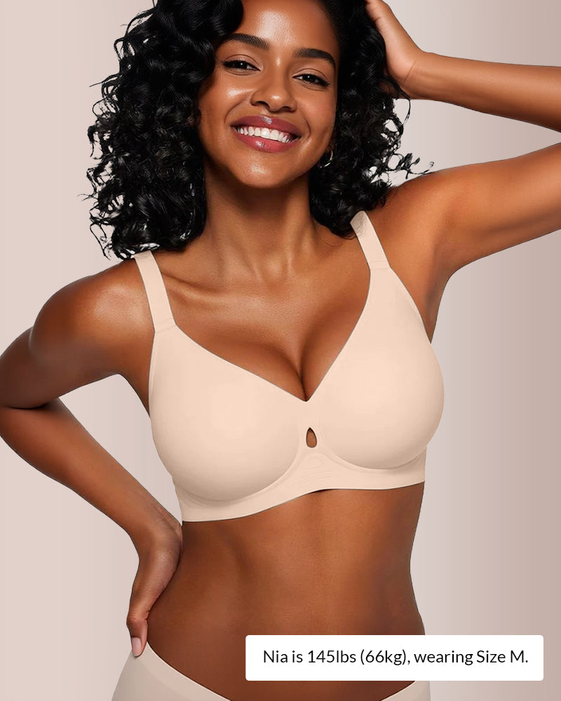 The CloudFit Seamless Jelly Support Minimizing Bra