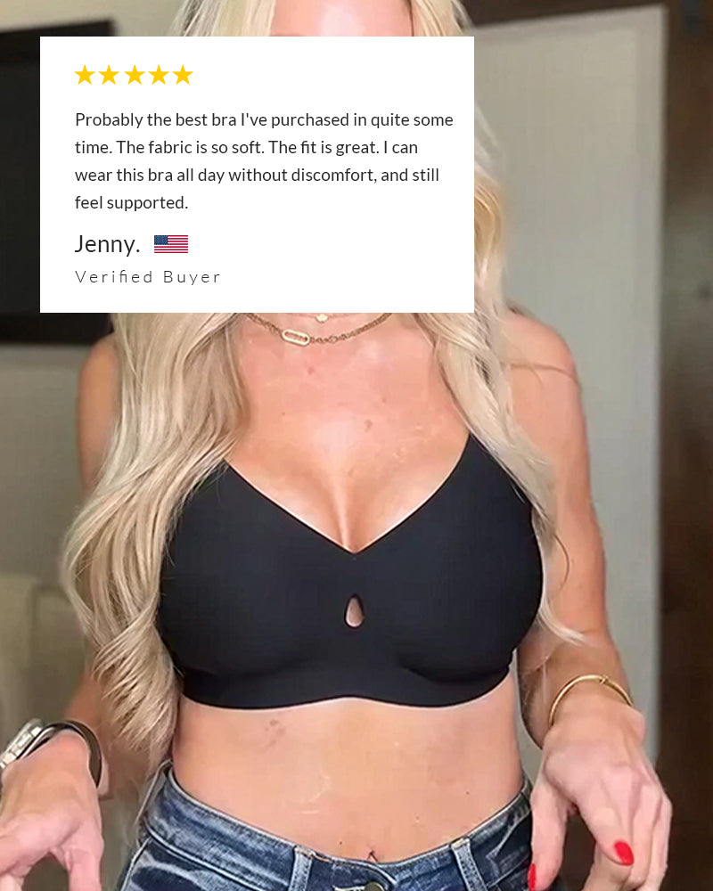 The CloudFit Seamless Jelly Support Minimizing Bra