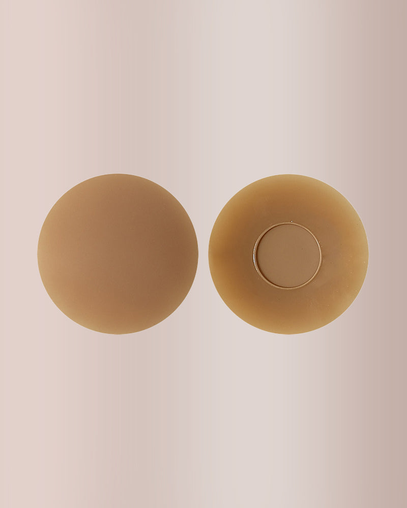 Seamless Silicone Nipple Covers with Non-Adhesive Center