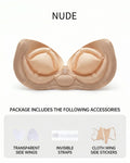 Double Air-Pad Invisible Bra