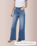 Wide Leg High-waisted Stretchy Jeans