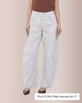 High Waist Baggy Barrel Leg Jeans