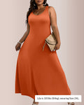 The Effortless A-Line Maxi Dress - Plus Size