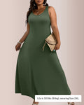 The Effortless A-Line Maxi Dress - Plus Size