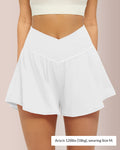 Women's Flowy Crossover Skort