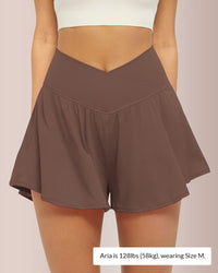Women's Flowy Crossover Skort