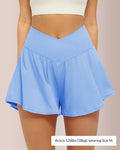 Women's Flowy Crossover Skort
