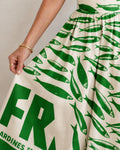 Fish Graphic Print Midi Dress
