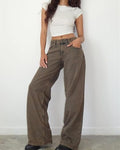 Raw-Hem Mid-Rise Cropped Straight Jeans