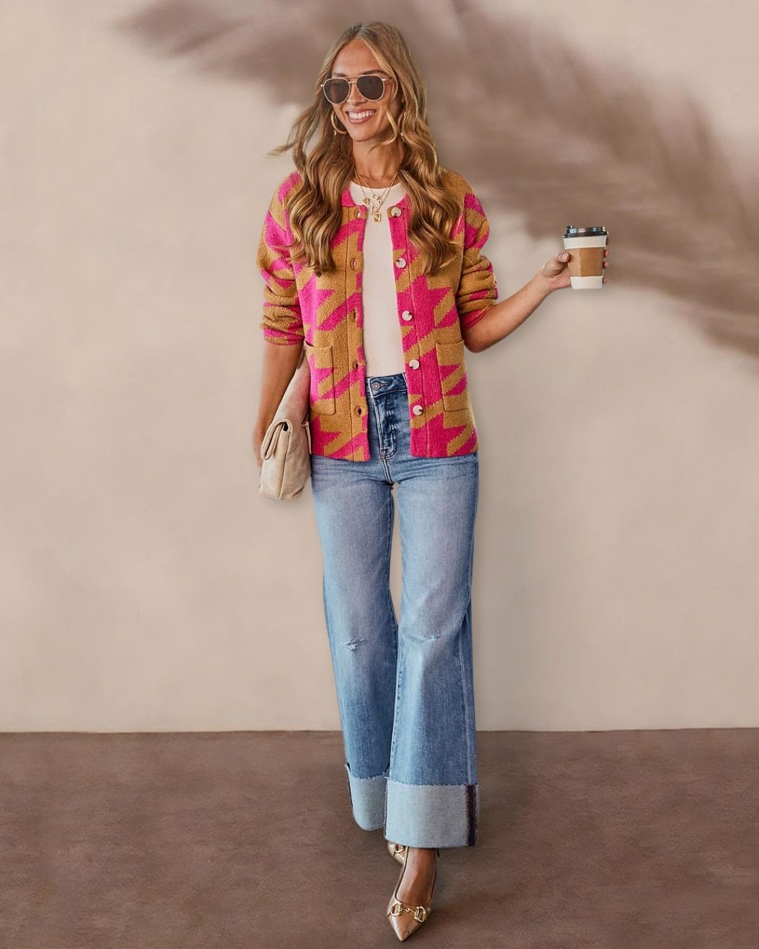 Raw-Hem High-Rise Straight Jeans