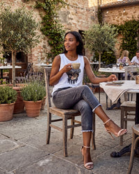 High-Rise Capri Skinny Jeans