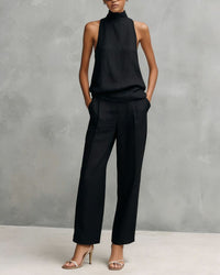 Elegant Round-Neck Set