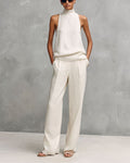 Elegant Round-Neck Set