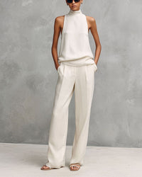 Elegant Round-Neck Set