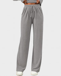 Asymmetrical Wide-Leg Lounge Set