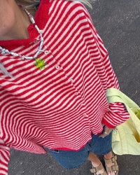 Retreat Striped Knit Cardigan