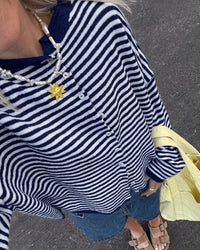Retreat Striped Knit Cardigan